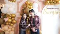 Sarwendah dan Giorgio Antonio menghadiri acara private bersama penggemar Sargio. Sargio adalah panggilan yang diciptakan para fans untuk Sarwendah dan Gio. Foto: Channel YouTube Sarwendah
