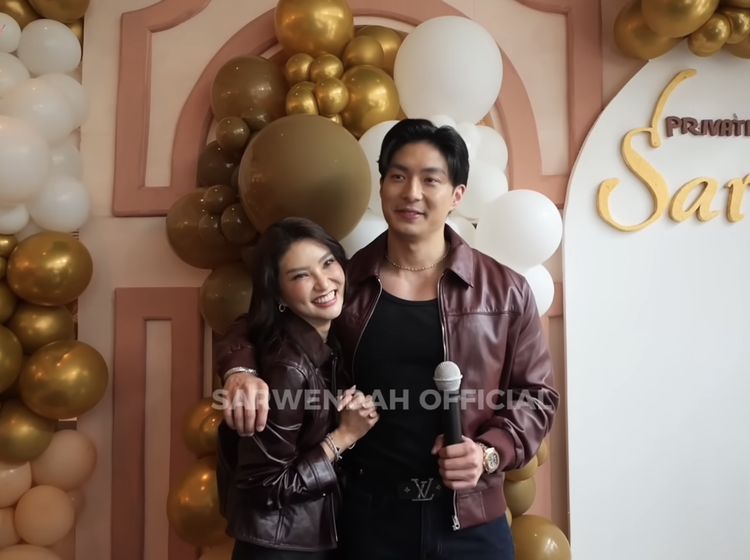Momen Sarwendah dan Giorgio Antonio Semringah Go Public Umumkan Pacaran