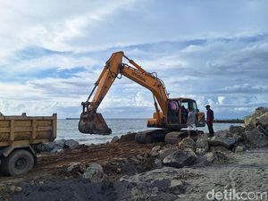 Pemkot Mataram Anggarkan Rp 1,2 Miliar untuk Pasang Batu Boulder di 3 Titik