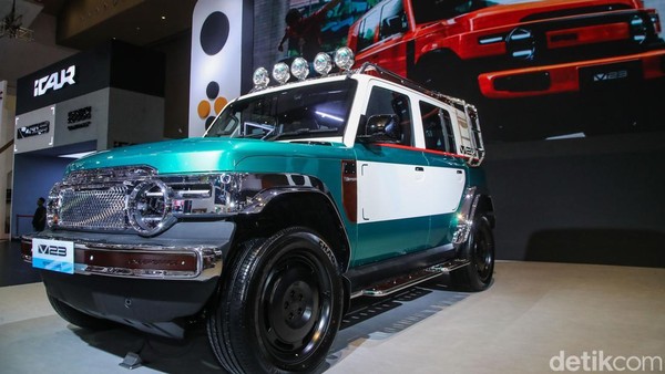 Tampang iCar V23, Si Mobil Listrik Boxy