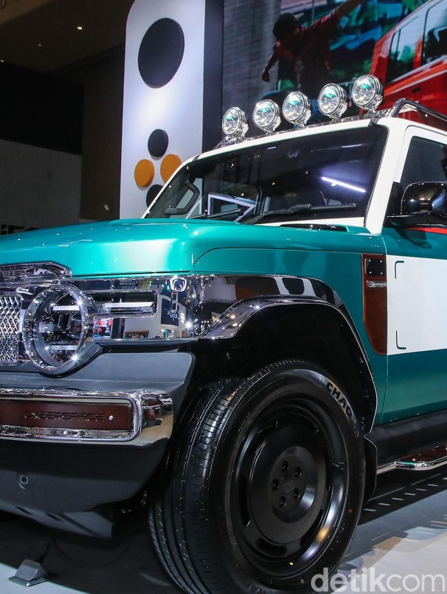 Tampang iCar V23, Si Mobil Listrik Boxy