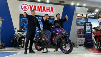 Yamaha Rilis Warna Baru Aerox Alpha di IIMS 2026, Segini Harganya