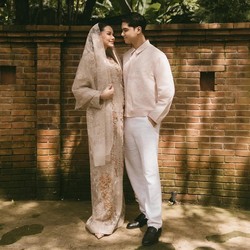 Al Ghazali-Alyssa Daguise Syukuran 7 Bulanan, Nama Calon Bayi Di-spill