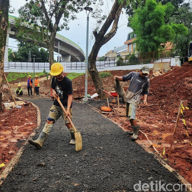 Taman Bendera Pusaka Segera Dibuka, Jogging Track 1,2 Km Siap Jadi Favorit Baru