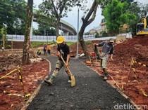 Taman Bendera Pusaka Segera Dibuka, Jogging Track 1,2 Km Siap Jadi Favorit Baru