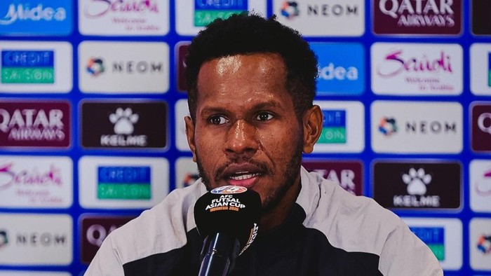 Brian Ick dalam konferensi pers jelang laga final.