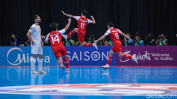 Final AFC Futsal Asian Cup 2026: Indonesia Kejutkan Iran di Babak Pertama