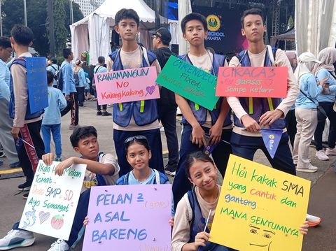 Fun Walk ONE LABS 2026 Labschool mengadakan Fun Walk ONE LABS dalam rangka Dies Natalis ke-58 di Komplek Gelora Bung Karno, Jakarta, Sabtu (7/2/2026).