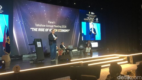 Acara Idepreneurs Annual Meeting 2026 di Renaissance Bali Nusa Dua Resort. Sabtu (7/2/2026). (Fabiola Dianira)