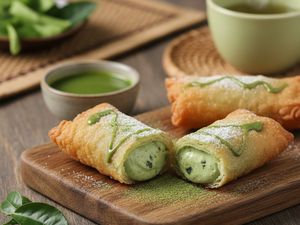 Resep Risol Matcha, Lembut di Luar dan Creamy di Bagian Dalam