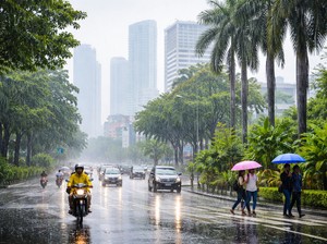 Cuaca Jateng Hari Ini: Solo-Sukoharjo Diprediksi Hujan Lebat