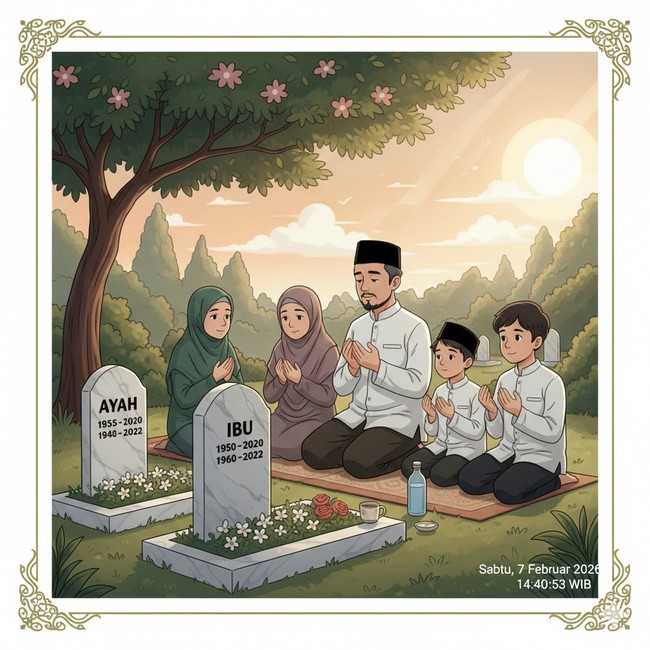 10 Adab Ziarah Kubur yang Dianjurkan Sunnah, Lengkap dengan Doa
