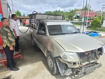 Kakanwil KemenHAM Sulbar Protes SPBU Pergoki Pikap Modifikasi Tangki Isi BBM