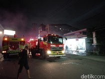 Minimarket di Pringgading Semarang Terbakar, Sempat Ada Suara Ledakan