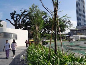 Baru 3 Minggu Dibuka, Trek Lari Lapangan Merdeka Medan Kembali Rusak-Ditutup