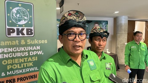 Ketua DPW PKB Bali Ahmad Iman Sukri di Badung, Sabtu (7/2/2026). (Rizki Setyo)