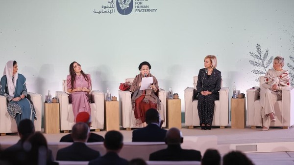 Potret Megawati Hadiri Zayed Award, Bawa Pesan Perdamaian-Lingkungan