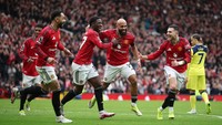 MU Vs Tottenham: Setan Merah Kalahkan 10 Pemain Spurs 2-0