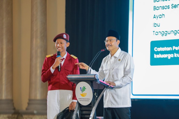 Mensos Dorong Kades Perbarui DTSEN agar Bansos Tepat Sasaran