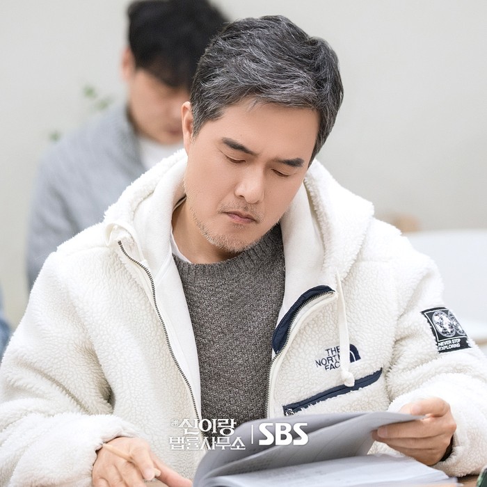 Cast Phantom Lawyer baca naskah perdana.