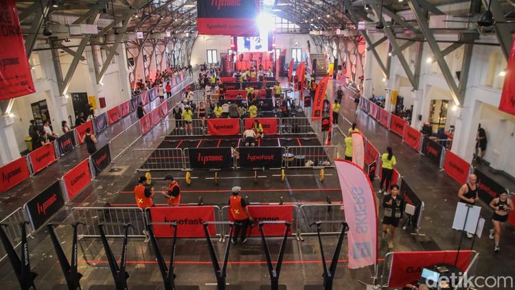 Pos Bloc Disulap Jadi Arena Hybrid Race