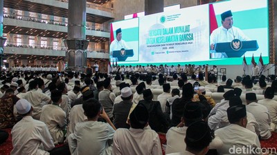 Prabowo Hadiri Pengukuhan Kepengurusan MUI 2025-2030