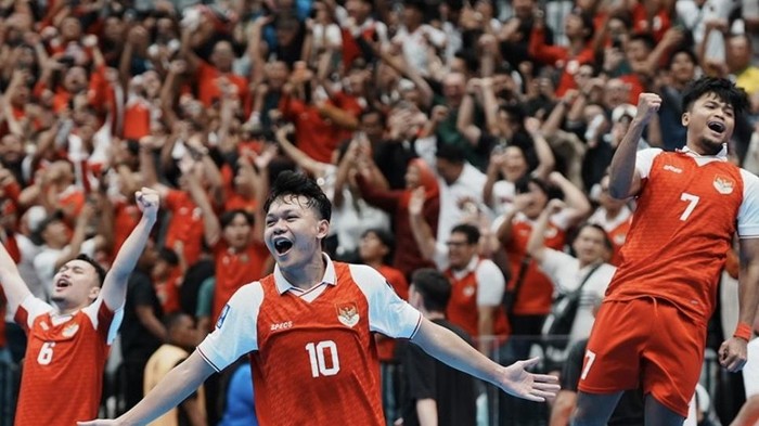 Babak Pertama Indonesia Vs Iran: Garuda Unggul 3-2