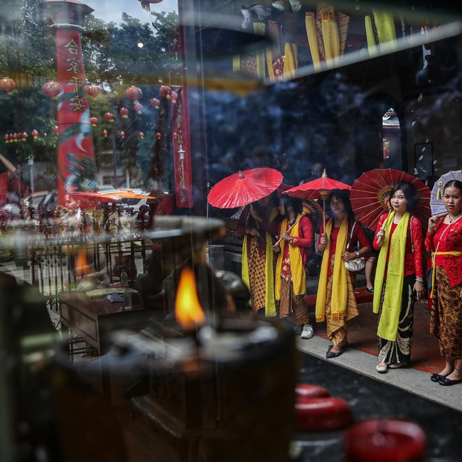 Tradisi Ketuk Pintu Warnai Sambut Imlek 2577 di Semarang