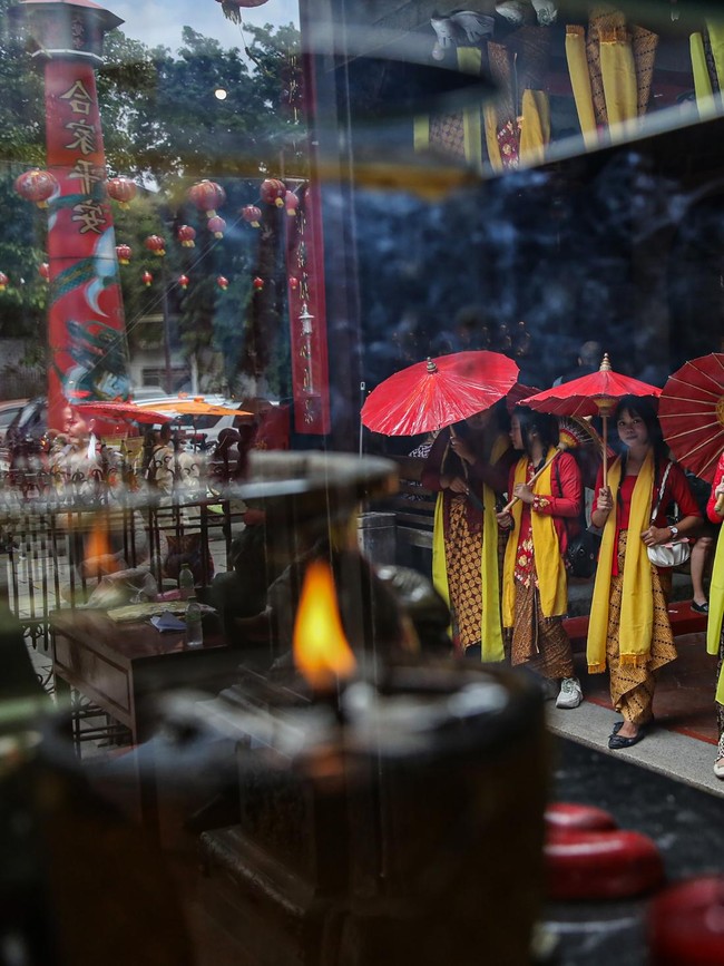 Tradisi Ketuk Pintu Warnai Sambut Imlek 2577 di Semarang