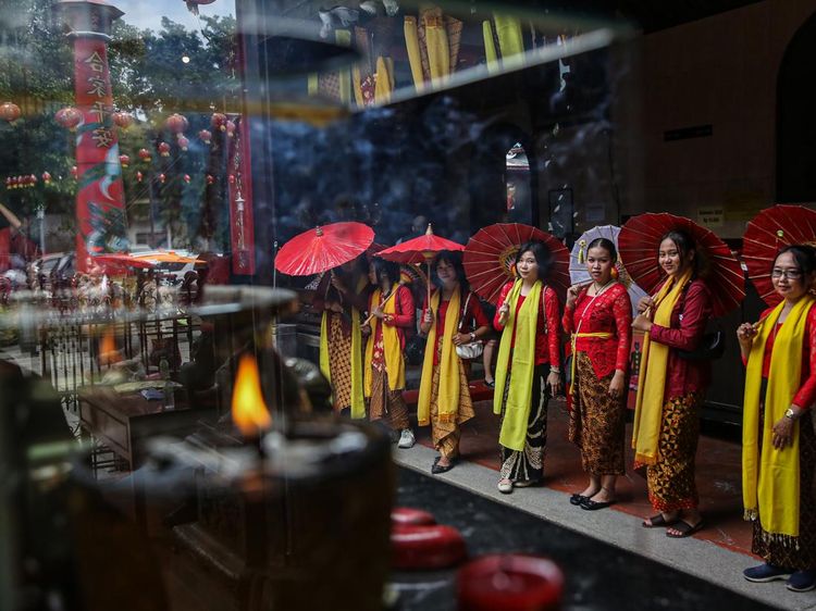 Tradisi Ketuk Pintu Warnai Sambut Imlek 2577 di Semarang