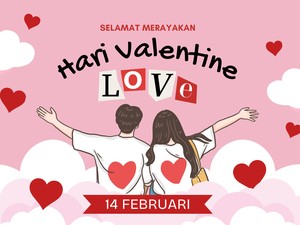 55+ Ucapan Selamat Valentine 2026 untuk Suami-Istri, Pacar, dan Sahabat Sejati