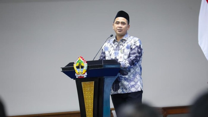 Wagub Jateng, Taj Yasin Maimoen, dalam Pembukaan Musrenbang 2026 dan Konsultasi Publik RKPD 2027 di Gedung Gradhika Bhakti Praja, Kota Semarang.