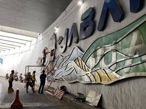 Kata Sekda Jabar soal Wajah RK di Underpass Depok Dicopot