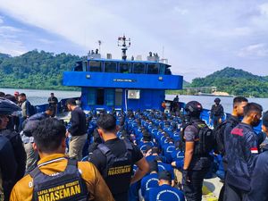 Bertambah 214, Napi High Risk Dikirim ke Nusakambangan Tembus 2.189 Orang