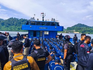 Bertambah 214, Napi High Risk Dikirim ke Nusakambangan Tembus 2.189 Orang