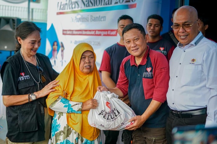 3.000 Sembako Diberikan di Banten, Peringati HPN 2026 Bersama PWI & AGP