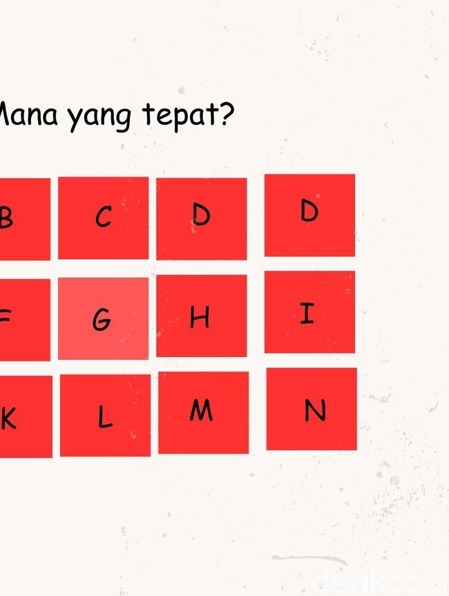 Bisa Temukan Warna yang Berbeda di Gambar Ini? Uji Penglihatan Matamu dalam 5 Detik!