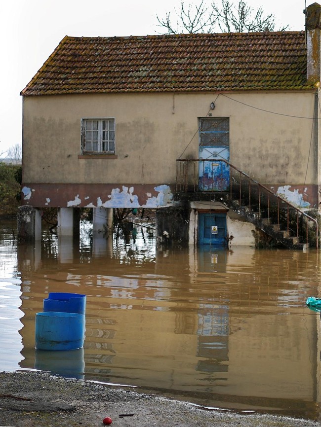 Badai Terjang Portugal, Valada Dikepung Banjir