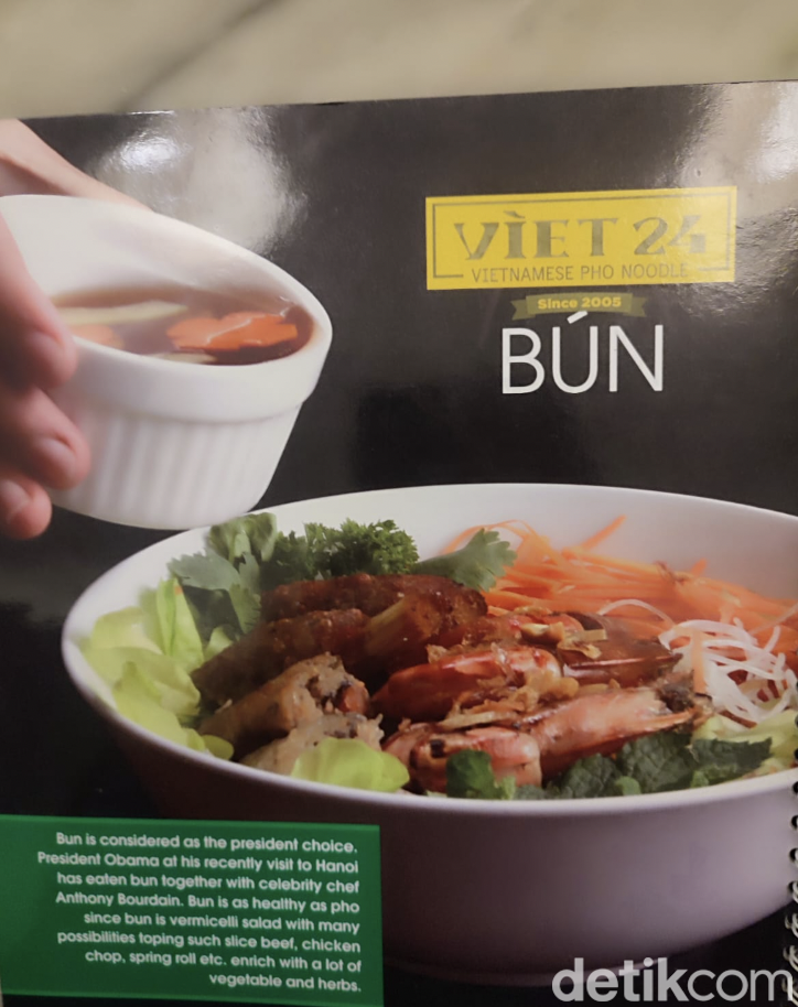 Bun Cha Gio, Menu Vietnam Pilihan Obama yang Ternyata Mirip Asinan
