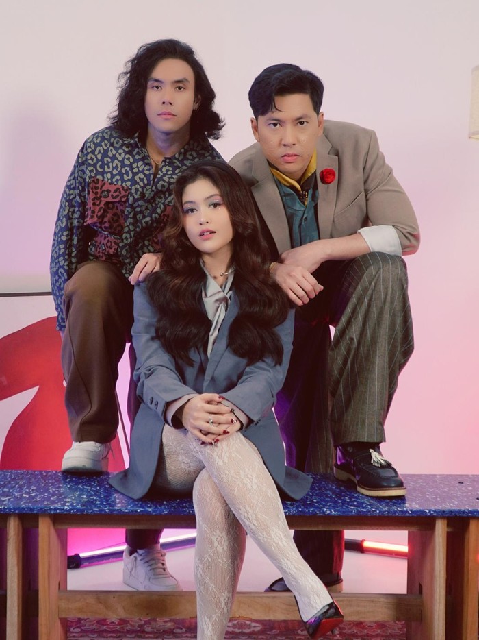 Dewanda Pratama, Eros Tjokro, dan Nuki Nares untuk kolaborasi Asmaranala.