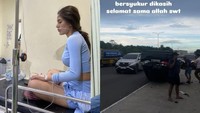 Diva Siregar langsung dibawa ke rumah sakit. Ya Allah tetap masih bersyukur dikasih selamat sama Allah SWT, tulisnya dilihat di Instagram, Minggu (8/2/2026). (Foto: dok Instagram divasiregar__)
