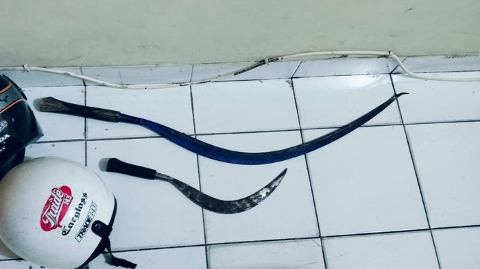 Diduga Klitih Dikejar Pemobil di Sewon Bantul, Warga Temukan Motor dan Celurit