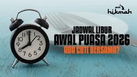 Jadwal Libur Awal Puasa 2026, Ada Cuti Bersama?