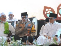 Pesan Kapolresta Banyuwangi di Haul Masyayikh Ponpes Mabadiul Ihsan ke-14
