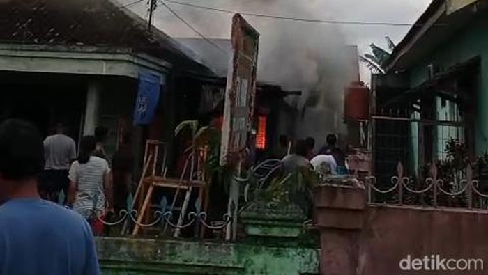 Kebakaran hanguskan satu rumah di Palembang