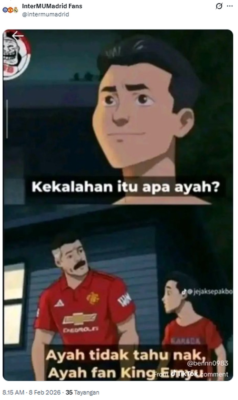 Manchester United kembali meraih kemenangan setelah mengalahkan Tottenham Hotspur 2-0. Fans pun dibuat lupa apa itu arti sebuah kekalahan.