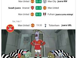 Meme King MU Menang Lawan Tottenham, Fans Lupa Arti Kalah