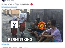 Meme King MU Menang Lawan Tottenham, Fans Lupa Arti Kalah