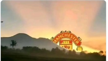 Saat ini King MU lebih bersinar dari Matahari. Foto: X.com