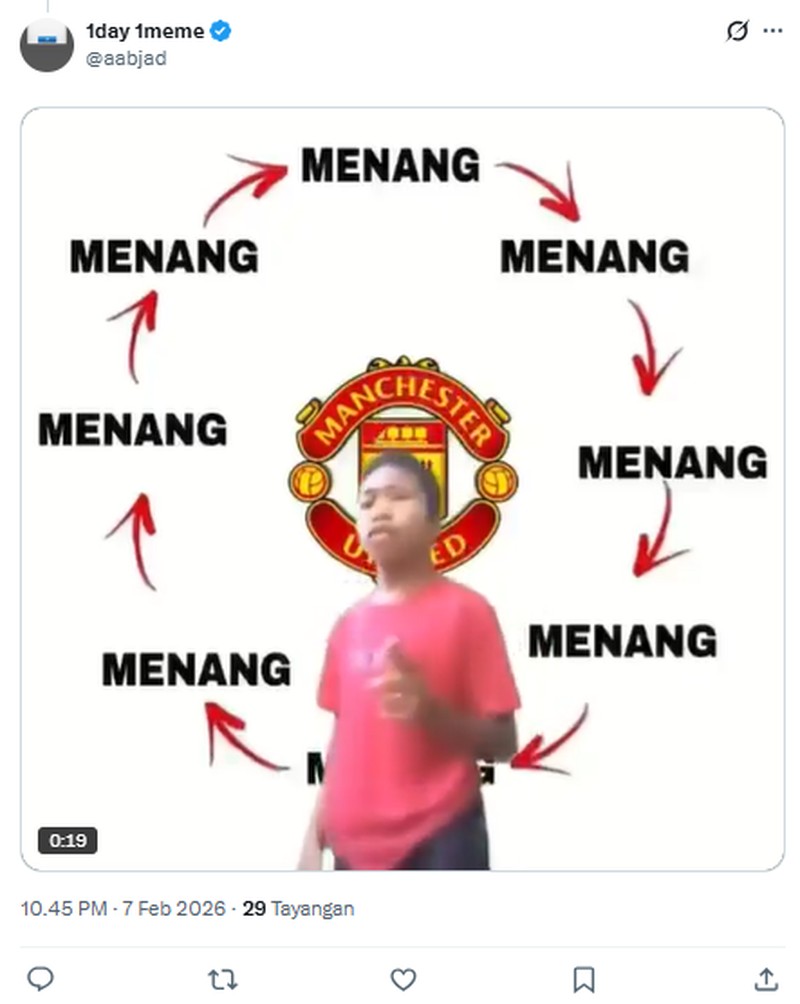 Manchester United kembali meraih kemenangan setelah mengalahkan Tottenham Hotspur 2-0. Fans pun dibuat lupa apa itu arti sebuah kekalahan.